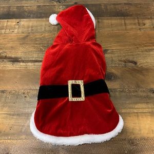 Santa Outfit for small dog or cat, size Medium
